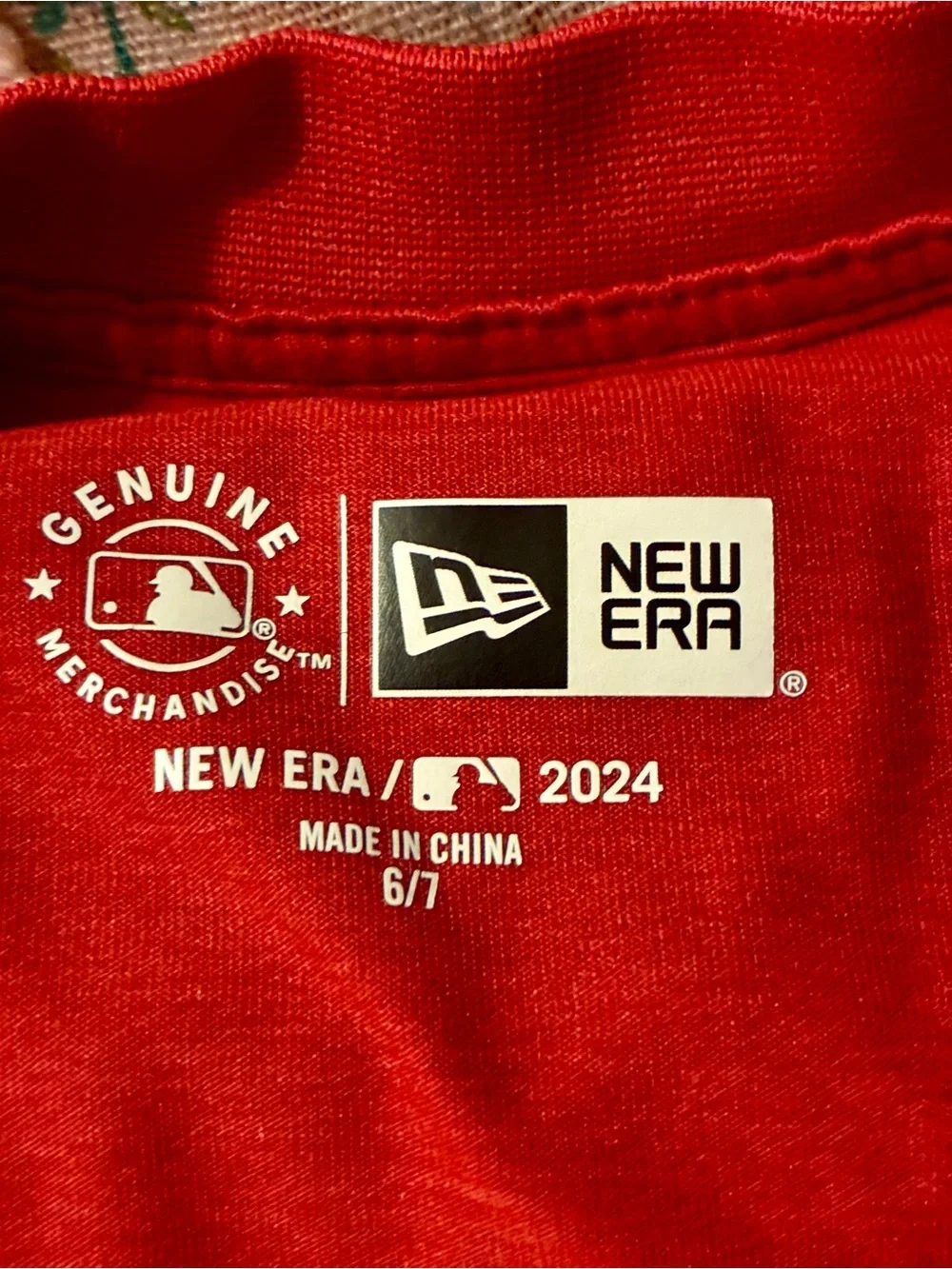 New Era soft red